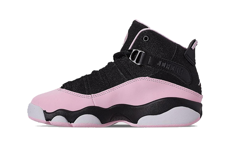 Buy (PS) Air Jordan 6 Rings 'Negro Rosa Espuma' 323431-006