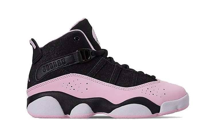 Order (PS) Air Jordan 6 Rings 'Negro Rosa Espuma' 323431-006