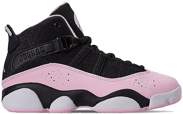 (學齡前)Air Jordan 6 Rings '黑粉泡沫' 323431-006 Order (學齡前)Air Jordan 6 Rings '黑粉泡沫' 323431-006