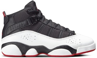 (Preschool) Air Jordan 6 Rings 'Black Varsity Red' 323432-067 (Preschool) Air Jordan 6 Rings 'Black Varsity Red' 323432-067