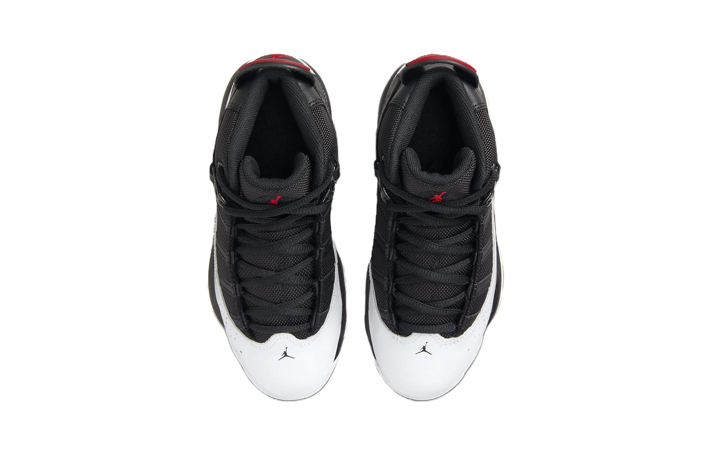 Shop (PS) Air Jordan 6 Rings 'Negro Rojo Varsity' 323432-067