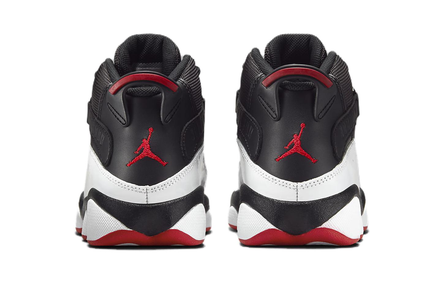 Purchase (PS) Air Jordan 6 Rings 'Negro Rojo Varsity' 323432-067