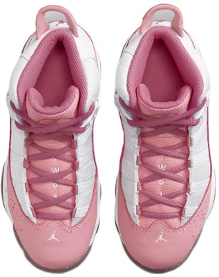 (Preschool) Air Jordan 6 Rings 'Coral Chalk' 323432-616 Shop (Preschool) Air Jordan 6 Rings 'Coral Chalk' 323432-616