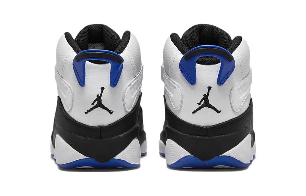 Purchase 中童 Jordan Air Jordan 6 Rings BP 防滑防踢 中幫 兒童籃球鞋 白黑