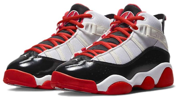 (PS) Air Jordan 6 Rings 白黑橙配色 DV1343-108 Lookbook (PS) Air Jordan 6 Rings 白黑橙配色 DV1343-108
