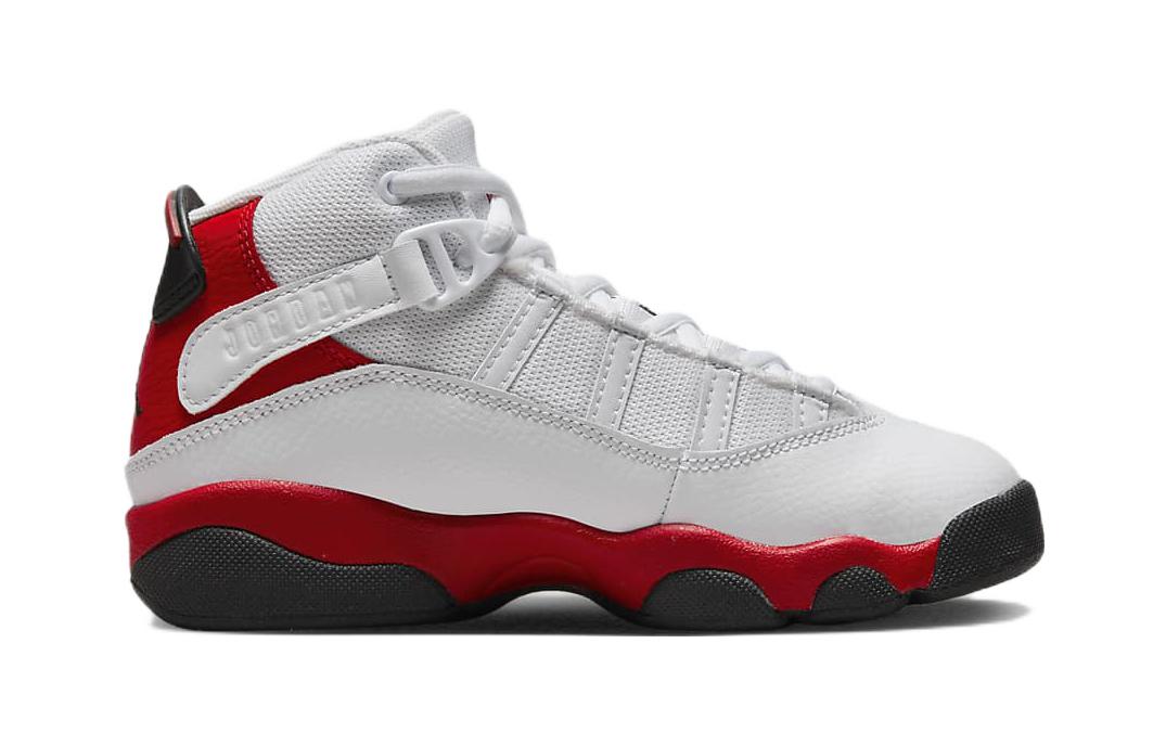 (PS) Jordan 6 Rings 'White Black University Red' 圖 2