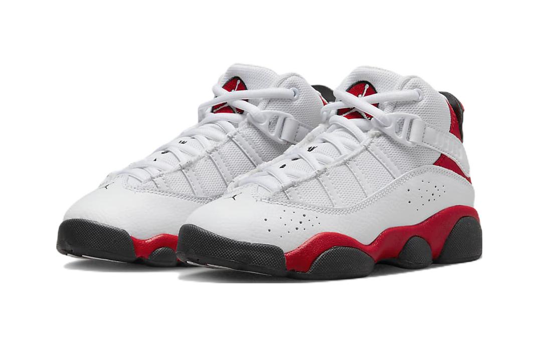 (PS) Jordan 6 Rings 'White Black University Red' 圖 3