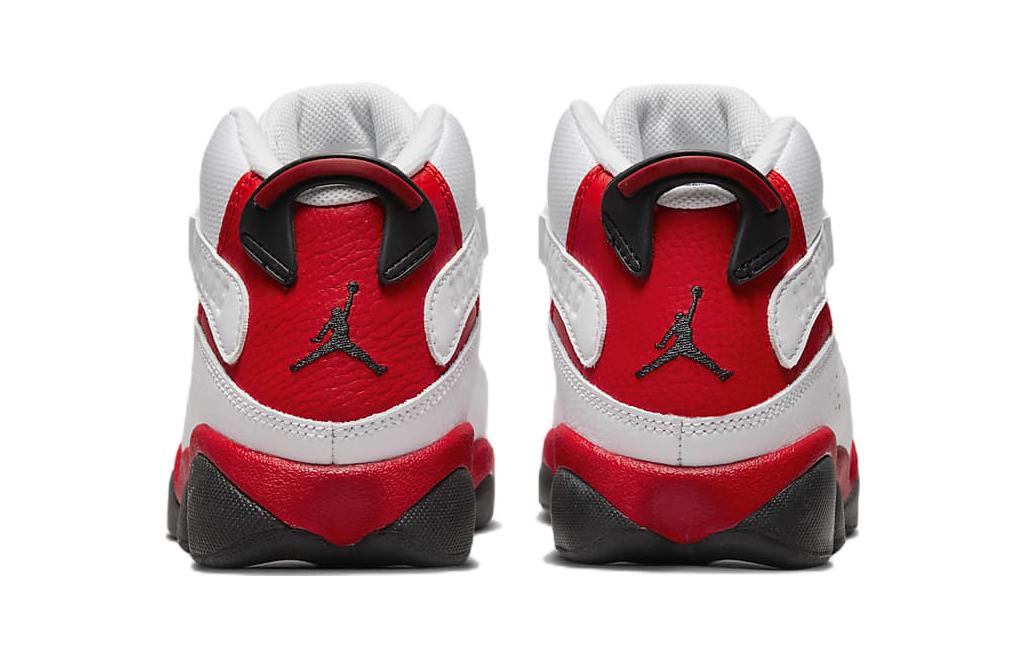 (PS) Jordan 6 Rings 'White Black University Red' 圖 5