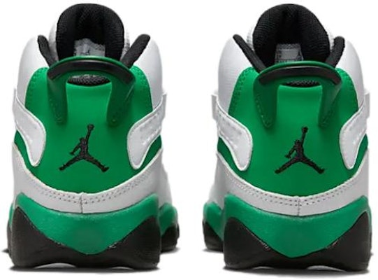 (Preschool) Air Jordan 6 Rings 'White Lucky Green' 323432-131 Purchase (Preschool) Air Jordan 6 Rings 'White Lucky Green' 323432-131
