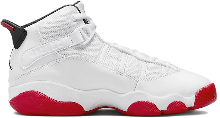 (Preschool) Air Jordan 6 Rings 'White University Red' 323432-160 Order (Preschool) Air Jordan 6 Rings 'White University Red' 323432-160