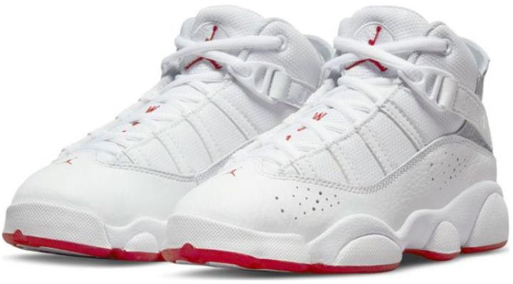 (Preschool) Air Jordan 6 Rings 'White Mystic Hibiscus' 323432-116 Lookbook (Preschool) Air Jordan 6 Rings 'White Mystic Hibiscus' 323432-116