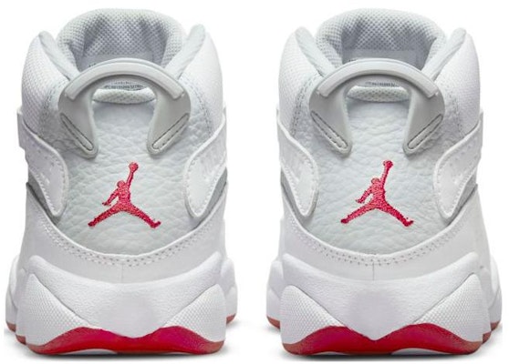 (Preschool) Air Jordan 6 Rings 'White Mystic Hibiscus' 323432-116 Shop (Preschool) Air Jordan 6 Rings 'White Mystic Hibiscus' 323432-116