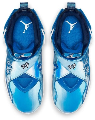 (PS) Air Jordan 8 复刻版 '雪花' 305369-400 Order (PS) Air Jordan 8 复刻版 '雪花' 305369-400