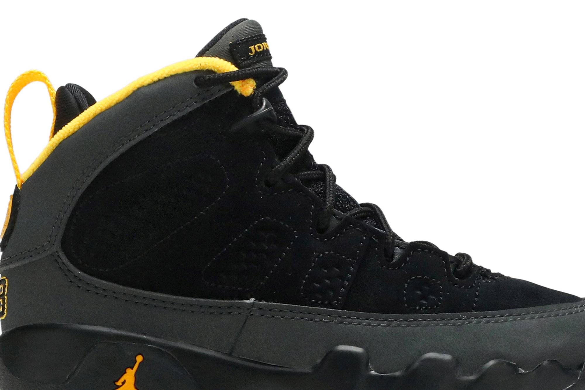 (PS) Jordan 9 Retro 'Dark Charcoal University Gold' 圖 2