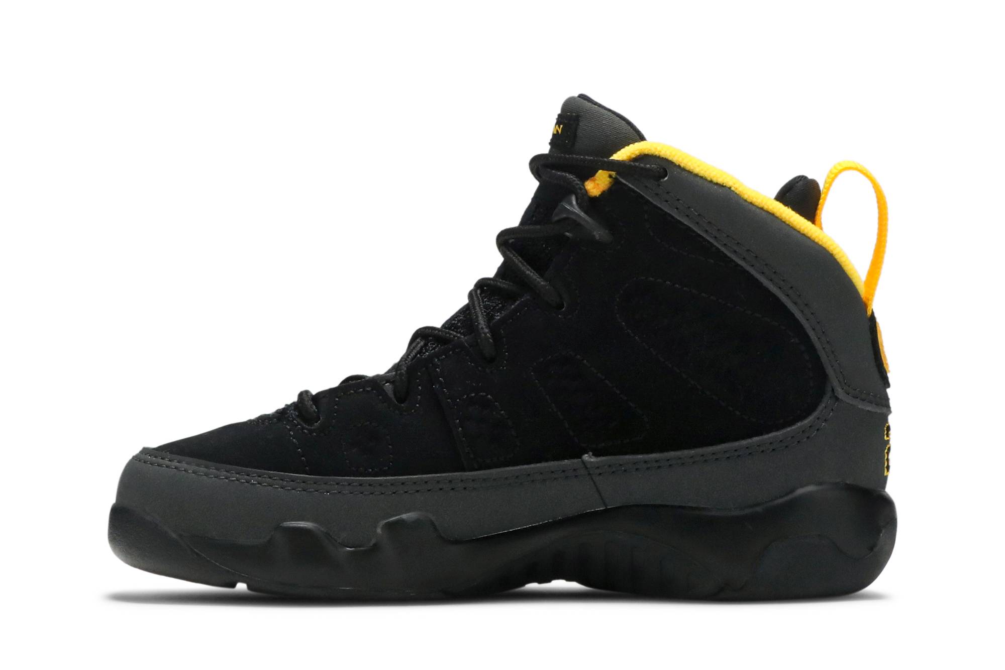 (PS) Jordan 9 Retro 'Dark Charcoal University Gold' 圖 3