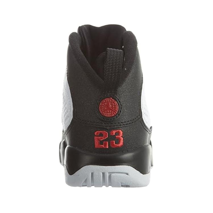 Lookbook （學齡前）Air Jordan 9 復古款“白紅” 401811-112