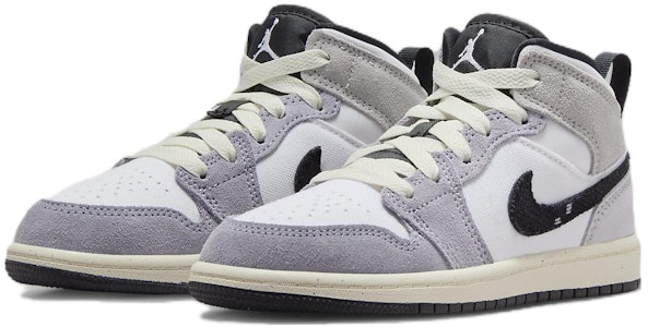 (PS) エア ジョーダン 1 MID SE クラフト "セメントグレー" FD9090-002 Lookbook (PS) エア ジョーダン 1 MID SE クラフト "セメントグレー" FD9090-002