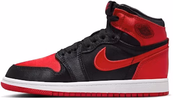 (Preschool) Air Jordan Air 1 Retro High OG 2023 'Satin Bred' FD5304-061 (Preschool) Air Jordan Air 1 Retro High OG 2023 'Satin Bred' FD5304-061