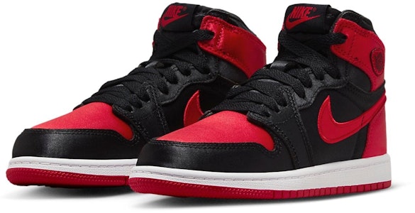 (幼童)Air Jordan 1 代高筒復刻 OG 2023 '緞面紅黑魔' FD5304-061 Order (幼童)Air Jordan 1 代高筒復刻 OG 2023 '緞面紅黑魔' FD5304-061