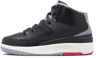 (Preschool) Air Jordan Air 2 Retro 'Black Cement' DQ8564-001 (Preschool) Air Jordan Air 2 Retro 'Black Cement' DQ8564-001