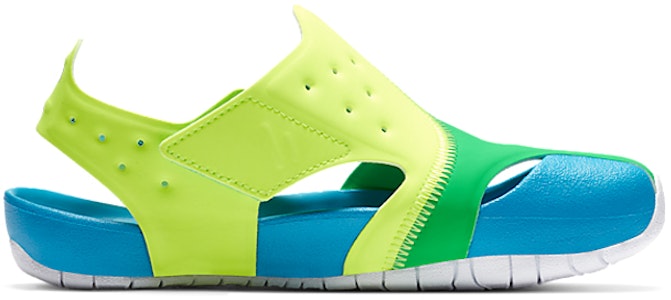 (PS) Air Jordan Flare Kasual Colorblock Hijau Biru Kuning Sandal 'Hijau Biru Kuning' CI7849-300 Order (PS) Air Jordan Flare Kasual Colorblock Hijau Biru Kuning Sandal 'Hijau Biru Kuning' CI7849-300