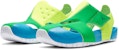 (PS) Air Jordan Flare Kasual Colorblock Hijau Biru Kuning Sandal 'Hijau Biru Kuning' CI7849-300
