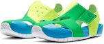 Lookbook (PS) Air Jordan Flare Kasual Colorblock Hijau Biru Kuning Sandal 'Hijau Biru Kuning' CI7849-300