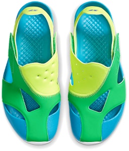 (PS) Air Jordan Flare Kasual Colorblock Hijau Biru Kuning Sandal 'Hijau Biru Kuning' CI7849-300 Shop (PS) Air Jordan Flare Kasual Colorblock Hijau Biru Kuning Sandal 'Hijau Biru Kuning' CI7849-300