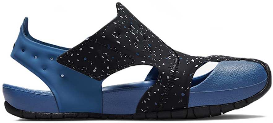 (PS) Sandal Air Jordan Flare 'Biru Hitam' CI7849-404 Order (PS) Sandal Air Jordan Flare 'Biru Hitam' CI7849-404