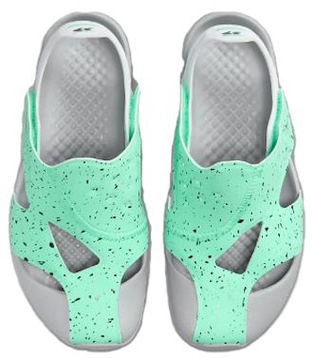 (Preschool) Air Jordan Flare Sandals 'Mint Green Grey' CI7849-302 Shop (Preschool) Air Jordan Flare Sandals 'Mint Green Grey' CI7849-302