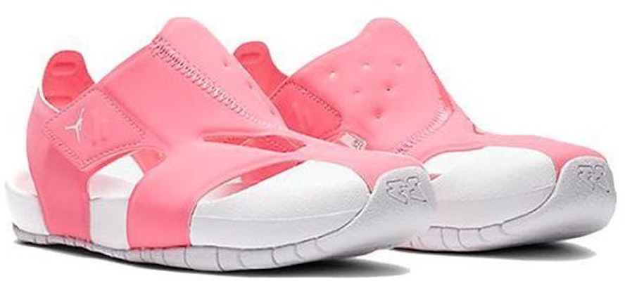 (Preschool) Air Jordan Flare Velcro Outdoor Flat Heel Fashion Sports Pink Sandals CI7849-600 Purchase (Preschool) Air Jordan Flare Velcro Outdoor Flat Heel Fashion Sports Pink Sandals CI7849-600