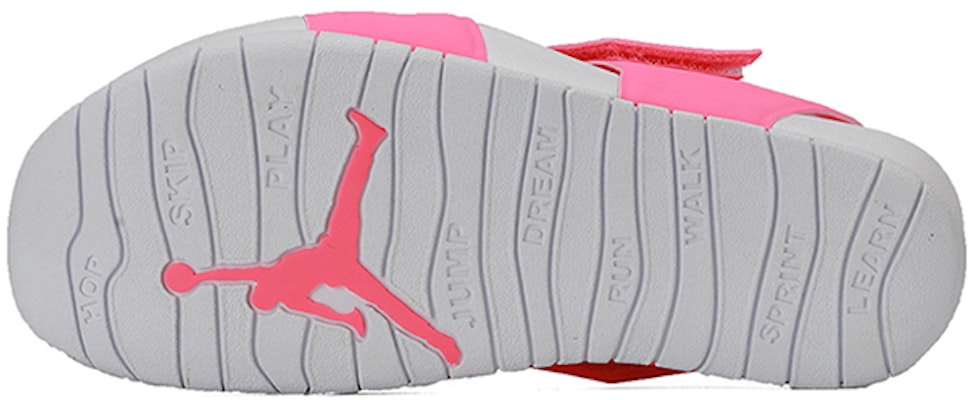 (Preschool) Air Jordan Flare Velcro Outdoor Flat Heel Fashion Sports Pink Sandals CI7849-600 Details for (Preschool) Air Jordan Flare Velcro Outdoor Flat Heel Fashion Sports Pink Sandals CI7849-600