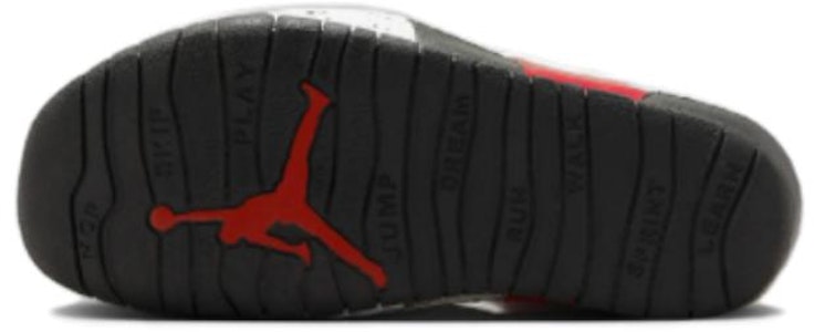 (PS) Air Jordan Flare 白红黑 男鞋 CI7849-106 Details for (PS) Air Jordan Flare 白红黑 男鞋 CI7849-106