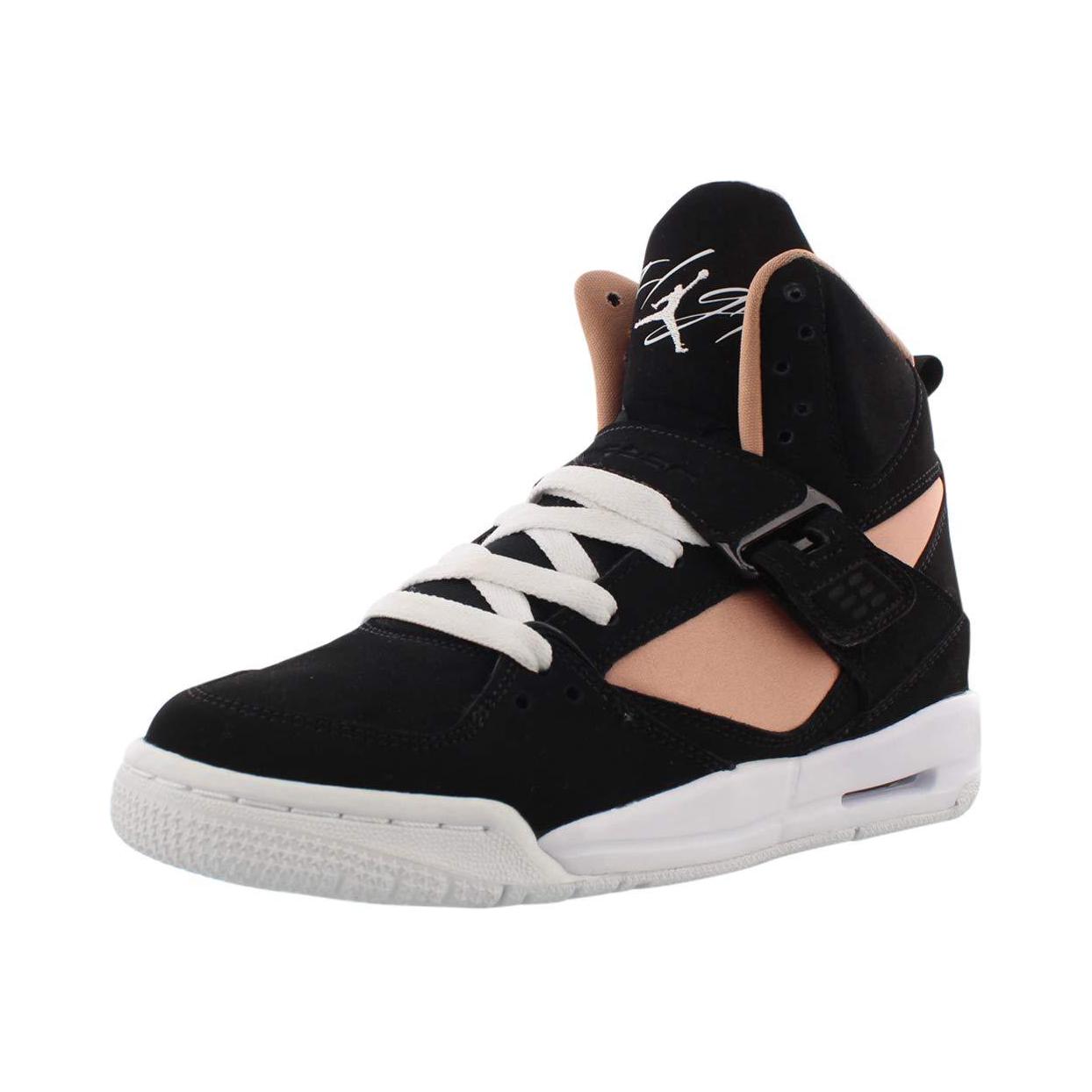 Lookbook (PS) Air Jordan 飞行45 高帮 黑色/粉红色 CI5762-090