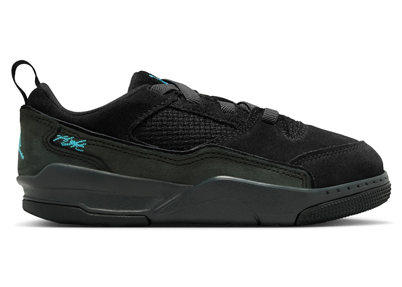 (Preschool) Air Jordan Flight Court Black Gamma Blue HF3332-040