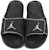 (PS) Air Jordan Hydro 6 Selipar Hitam/Putih 881476-011