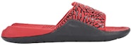 Order (PS) Sandal Air Jordan Hydro 7 Minimalistik Merah Hitam 'Merah Hitam' BQ6292-600