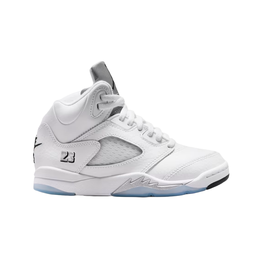 Buy (PS) Air Jordan 5 Retro 2026 ''Weiß Metallic Silber'' HQ7979-103