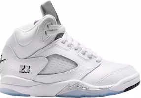 (Preschool) Air Jordan Jordan 5 Retro 2026 'White Metallic Silver' HQ7979-103 (Preschool) Air Jordan Jordan 5 Retro 2026 'White Metallic Silver' HQ7979-103