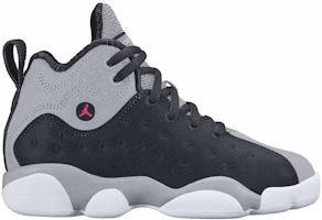 (Preschool) Air Jordan Jumpman Team 2 Black Vivid Pink Wolf Grey 845202-007 (Preschool) Air Jordan Jumpman Team 2 Black Vivid Pink Wolf Grey 845202-007