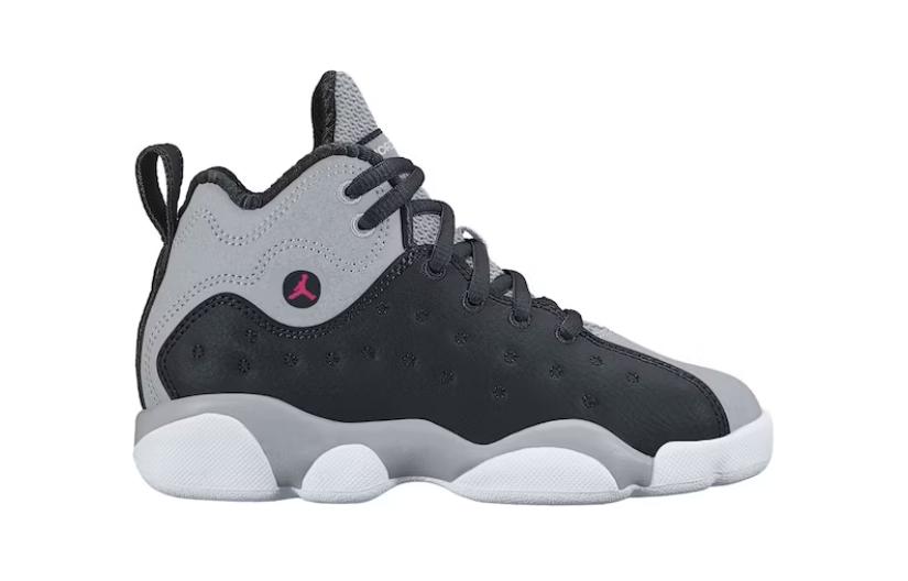 Order (學齡前) Air Jordan Jumpman Team 2 黑色 鮮粉 灰狼 845202-007