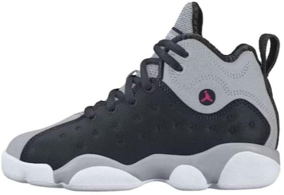 (PS) Air Jordan Jumpman Team 2 Hitam Merah Muda Cerah Abu-abu Wolf 845202-007 Lookbook (PS) Air Jordan Jumpman Team 2 Hitam Merah Muda Cerah Abu-abu Wolf 845202-007