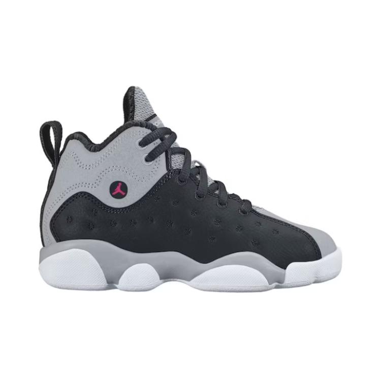 Shop (學齡前) Air Jordan Jumpman Team 2 黑色 鮮粉 灰狼 845202-007