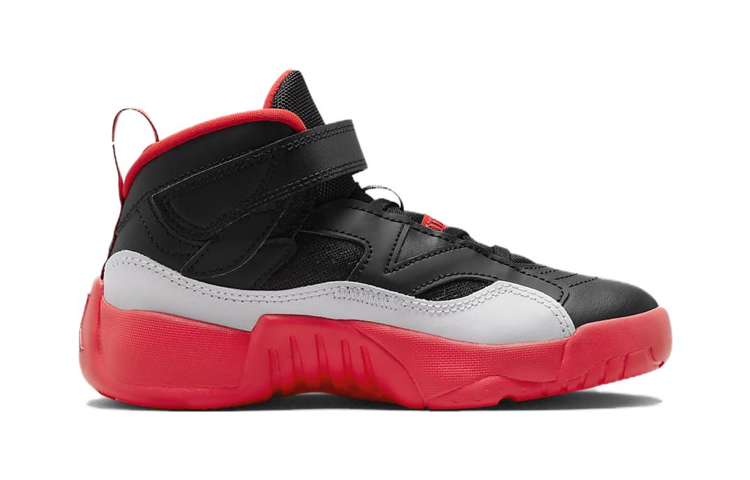 Order 中童 Jordan Jumpman Two Trey PS 防滑防踢 高筒 兒童籃球鞋 黑紅