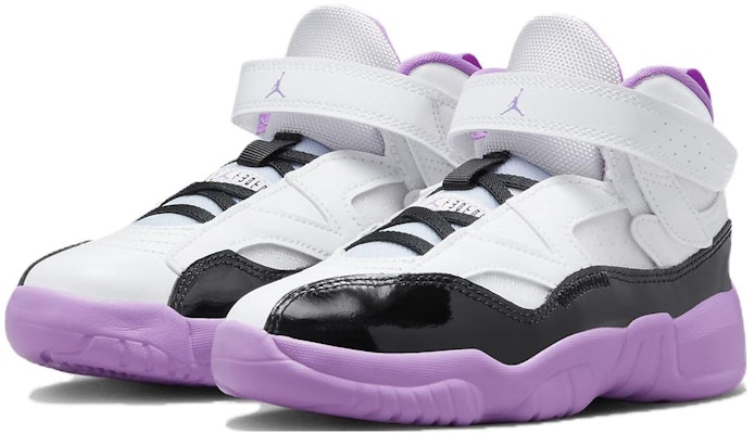 (Preschool) Air Jordan Jumpman Two Trey 'White Barely Grape' DQ8432-105 Lookbook (Preschool) Air Jordan Jumpman Two Trey 'White Barely Grape' DQ8432-105