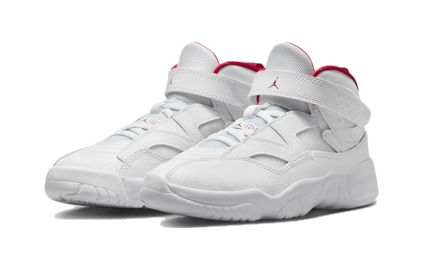 Lookbook (PS) Air Jordan Jumpman Two Trey ''Bianco University Rosso'' DQ8432-160