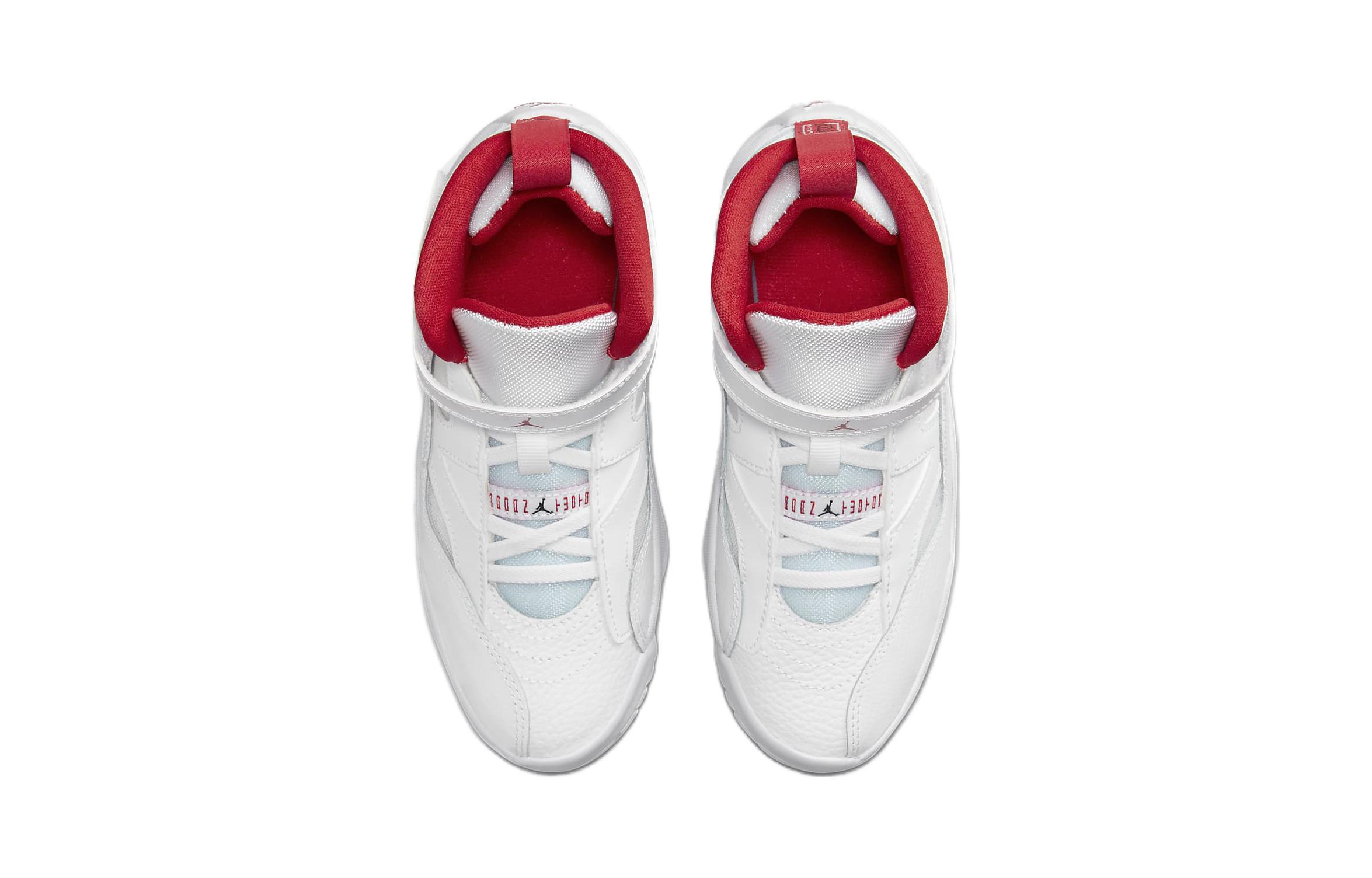Shop (PS) Air Jordan Jumpman Two Trey ''Bianco University Rosso'' DQ8432-160