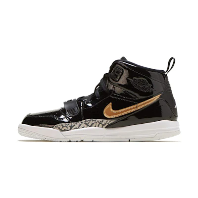 (PS) Jordan Legacy 312 'Black Metallic Gold'