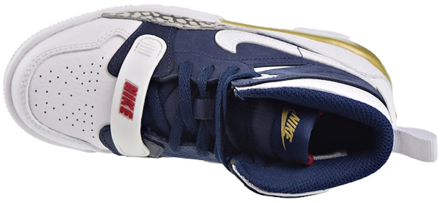 (PS) Air Jordan Legacy 312 Olympic 'Putih Biru' AT4047-101 Lookbook (PS) Air Jordan Legacy 312 Olympic 'Putih Biru' AT4047-101