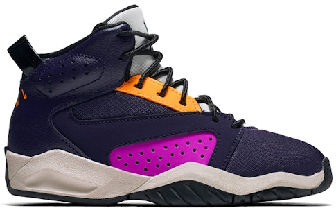 中童 Jordan Lift off 中筒 復古籃球鞋 橙紫白 Order 中童 Jordan Lift off 中筒 復古籃球鞋 橙紫白